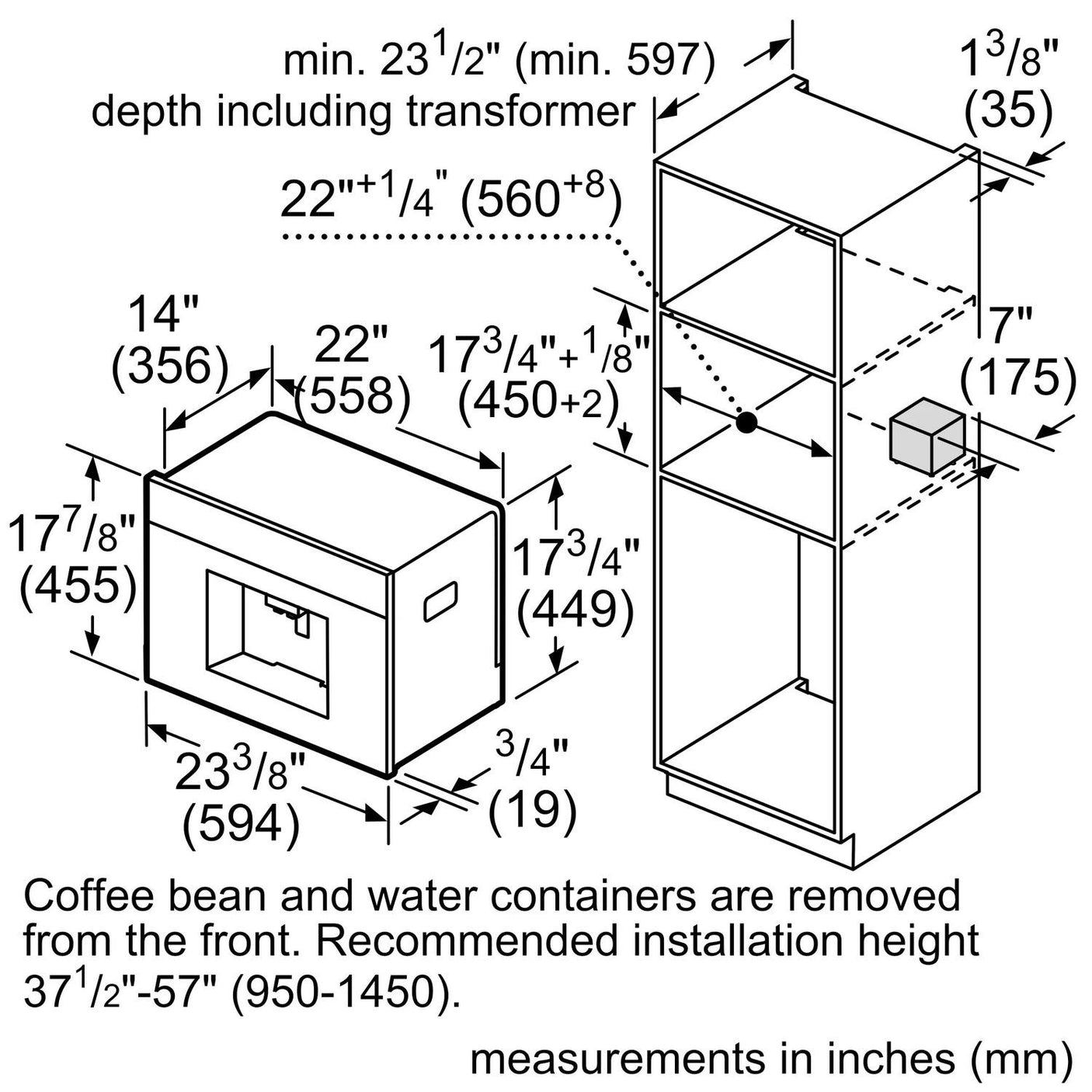 800 Series, Built-in Coffee Machine with Home Connect