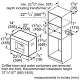 800 Series, Built-in Coffee Machine with Home Connect