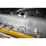 KitchenAid® 36'' Smart Commercial-Style Gas Range with 6 Burners