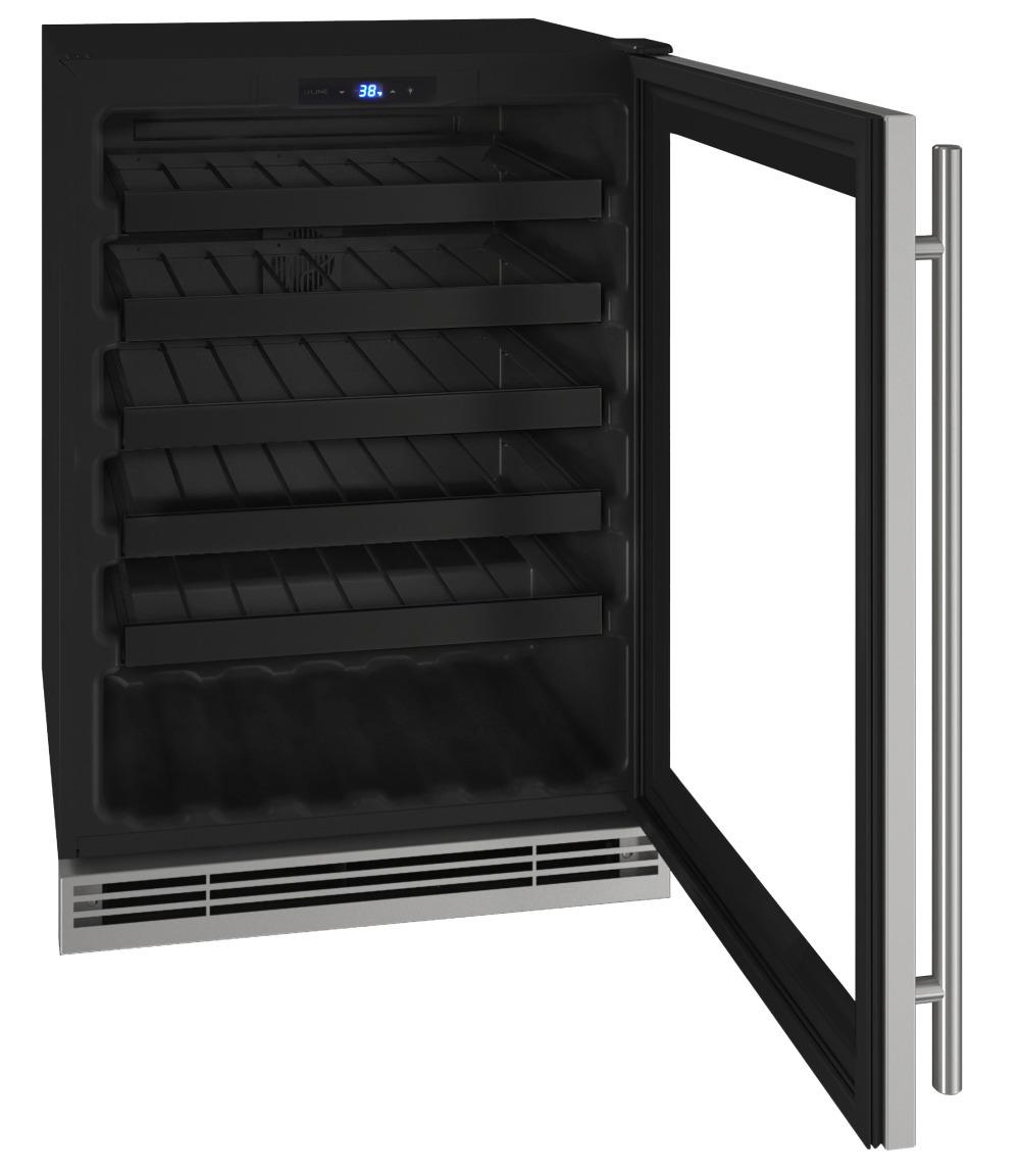 Hwc124 24" Wine Refrigerator With Stainless Frame Finish (115 V/60 Hz)