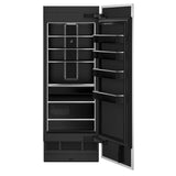 30" Panel-Ready Built-In Column Freezer, Right Swing