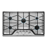 36-inch Wide Gas Cooktop with DuraGuard™ Protective Finish