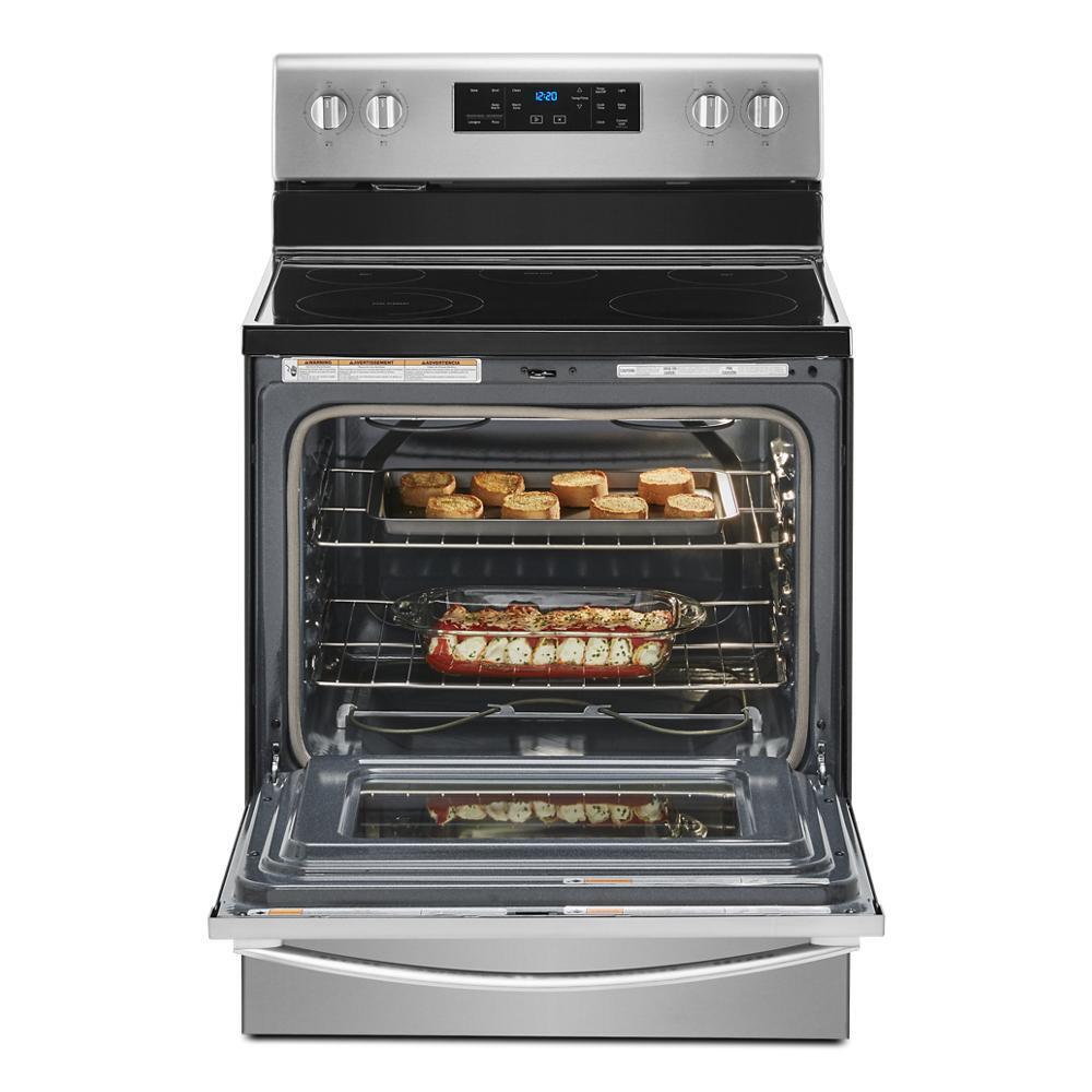 5.3 cu. ft. Whirlpool® electric range with Frozen Bake™ technology