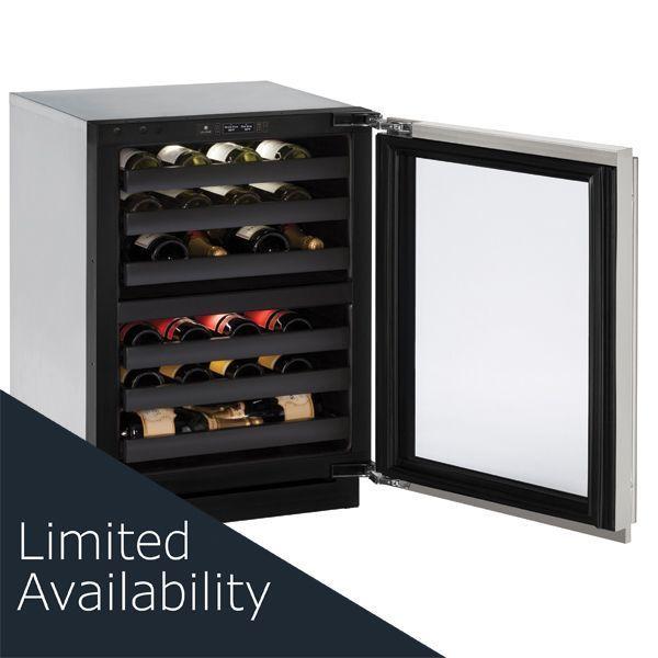 3024zwc 24" Dual-zone Wine Refrigerator With Stainless Frame Finish and Field Reversible Door Swing (115 V/60 Hz Volts /60 Hz Hz)