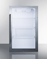 Shallow Depth Indoor/outdoor Beverage Cooler