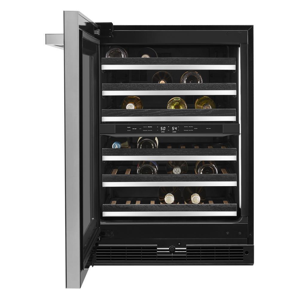 NOIR™ 24" Built-In Undercounter Wine Cellar - Left Swing