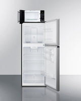 Microwave/refrigerator-freezer Combination With Allocator