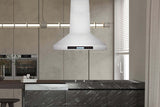 Hauslane  Chef 30-in Ducted Stainless Steel Island Range Hood