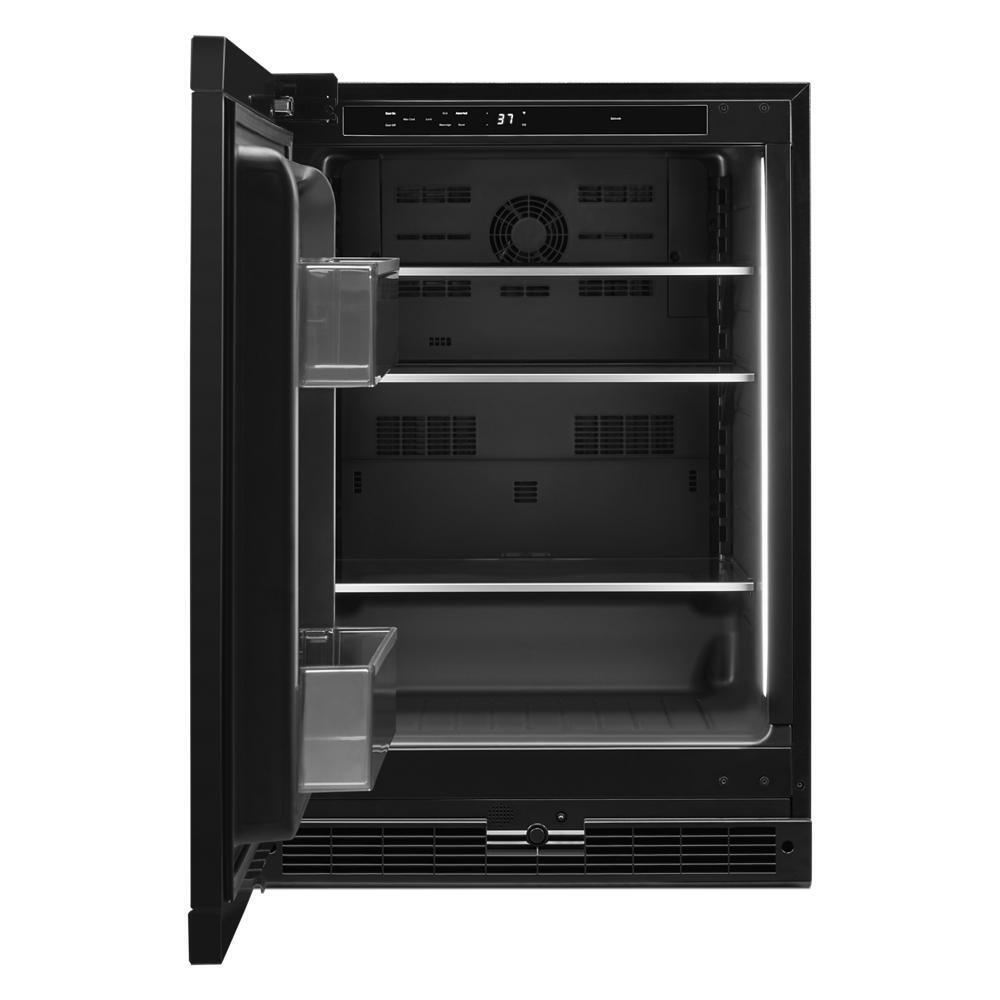 Panel-Ready 24" Under Counter Solid Door Refrigerator, Left Swing