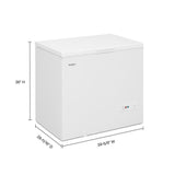 9 Cu. Ft. Convertible Freezer to Refrigerator with Baskets