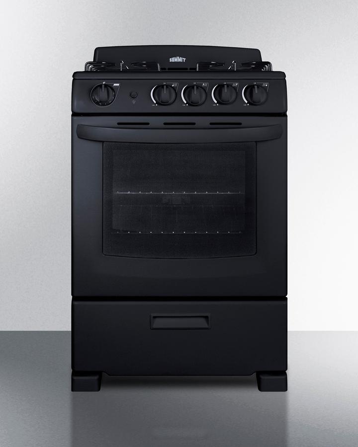 24" Wide Gas Range