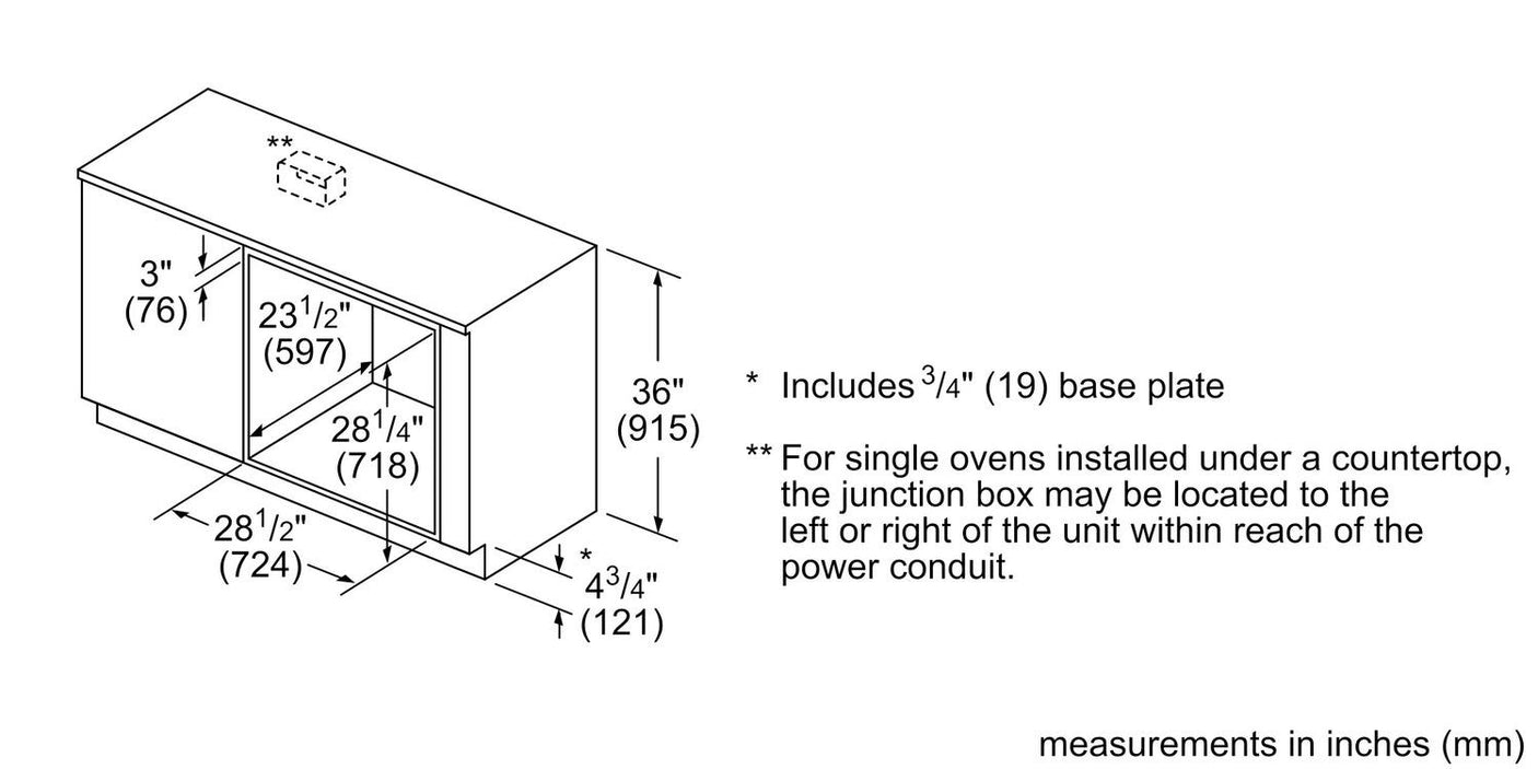 800 Series Single Wall Oven 30" Stainless Steel