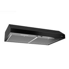 Broan® 36-Inch Convertible Under-Cabinet Range Hood, ENERGY STAR®, 300 Max Blower CFM, Black