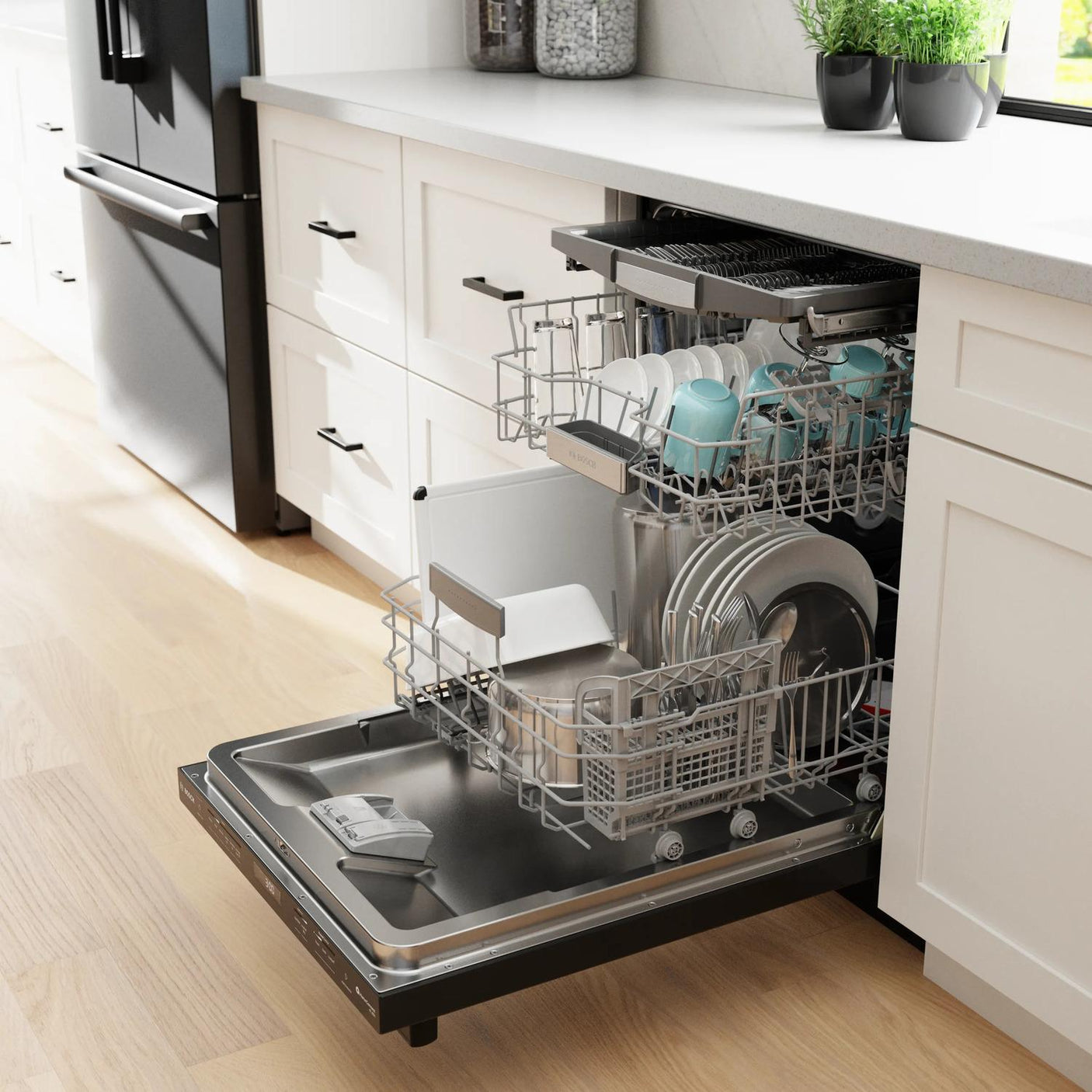 800 Series Dishwasher 24" Black