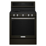 30-Inch 5-Burner Gas Convection Range