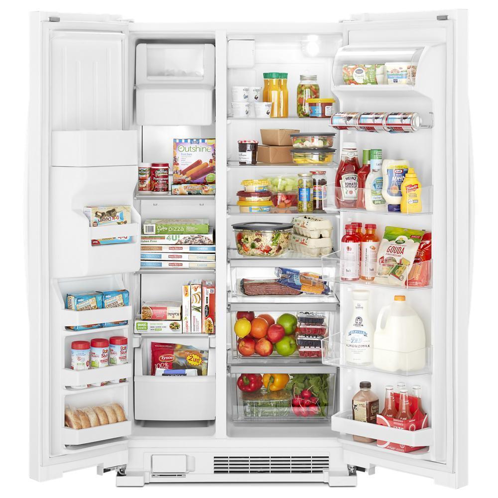 33-inch Wide Side-by-Side Refrigerator - 21 cu. ft.