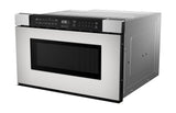 24 in. 1.2 cu. ft. Built-In Stainless Steel Microwave Drawer Oven