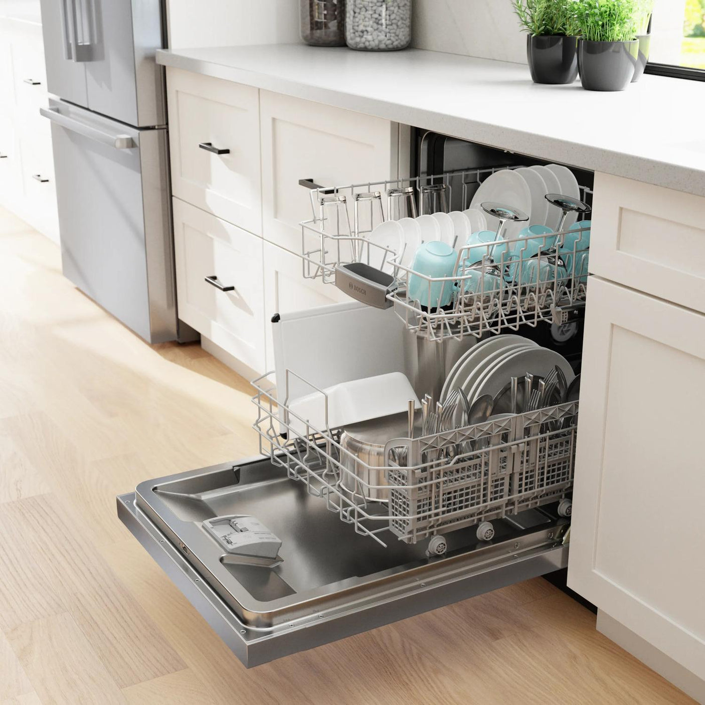 300 Series Dishwasher 24" Stainless Steel Anti-fingerprint