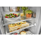 25.5 Cu Ft. 42" Built-In Side-by-Side Refrigerator with Panel-Ready Doors