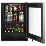 24-inch Wide Undercounter Beverage Center with Towel Bar Handle- 5.2 cu. ft.