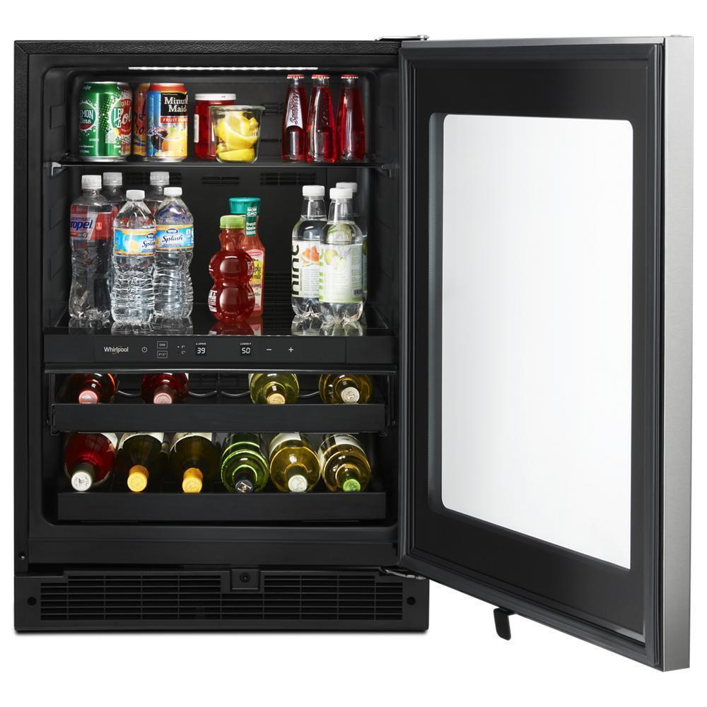 24-inch Wide Undercounter Beverage Center - 5.2 cu. ft.