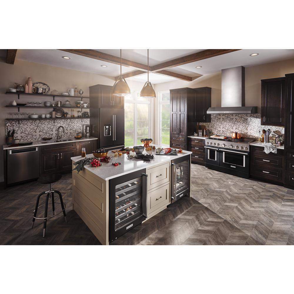 KitchenAid® 48'' Smart Commercial-Style Gas Range with Griddle