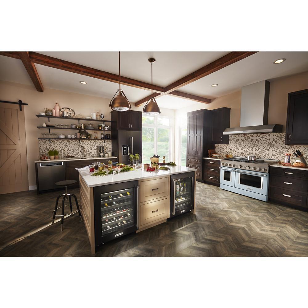 KitchenAid® 48'' Smart Commercial-Style Gas Range with Griddle