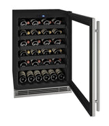 Hwc124 24" Wine Refrigerator With Stainless Frame Finish (115 V/60 Hz)