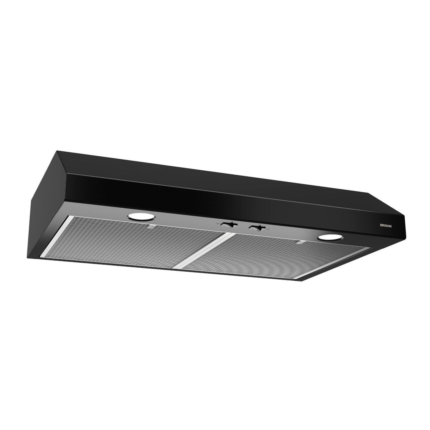 Glacier 30-Inch 300 Max Blower CFM 5 Sones Black Range Hood