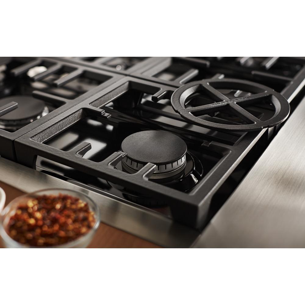 KitchenAid® 48'' Smart Commercial-Style Gas Range with Griddle