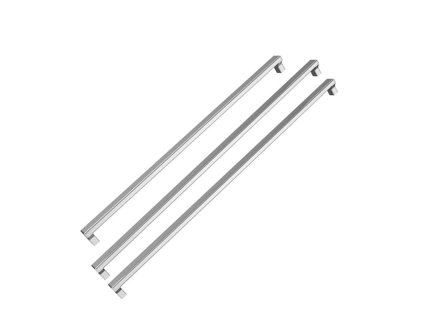 Handle Kit for 36 inch built-in French Door Refrigerator Stainless Steel