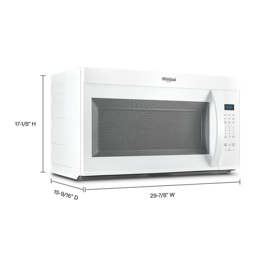 30 W 1.7 cu. ft Over the range Microwave with 1000-Watts Cooking Power