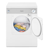 3.4 cu. ft. Compact Front Load Dryer with Flexible Installation