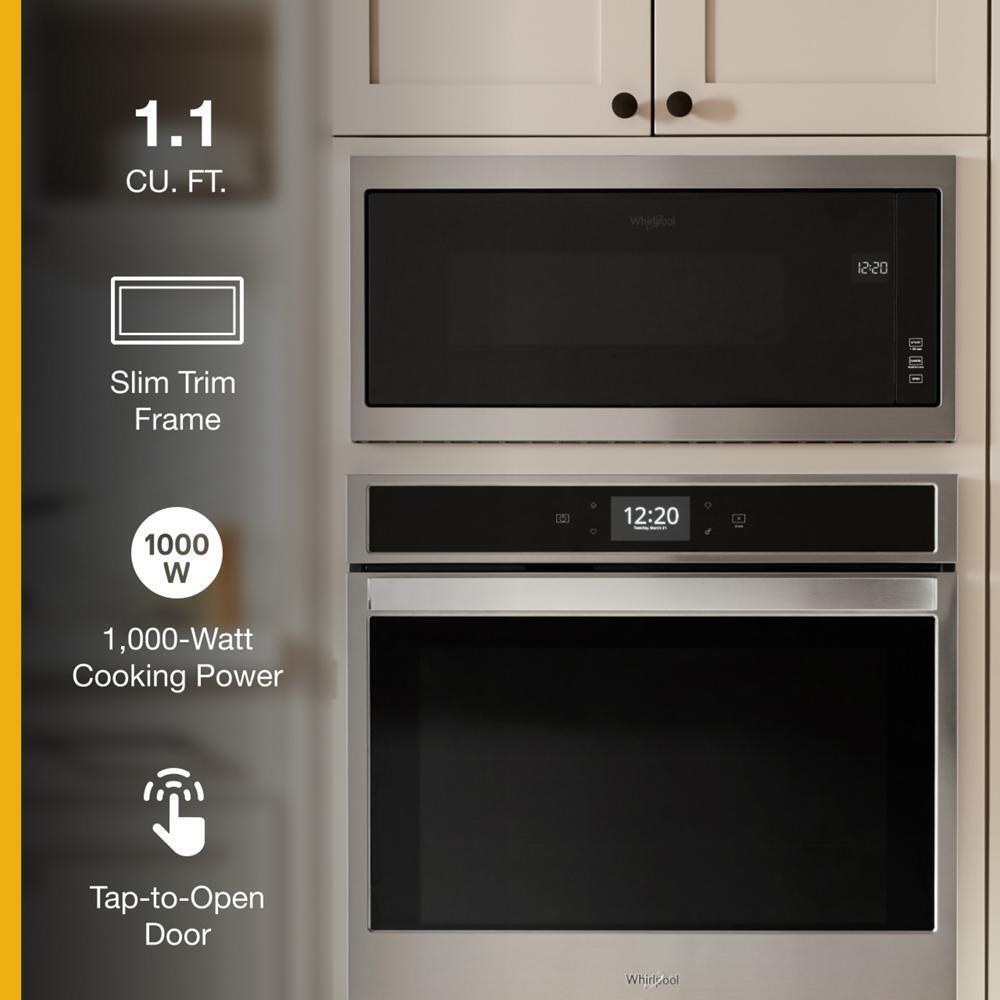 1.1 cu. ft. Built-In Microwave with Slim Trim Kit - 14" Height