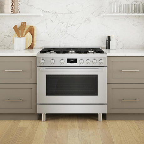 800 Series Gas Freestanding Range 36" Stainless Steel