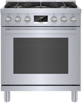 800 Series Dual Fuel Freestanding Range 30" Stainless Steel