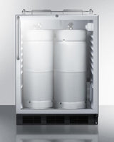 24" Wide Built-in Beer Dispenser, ADA Compliant