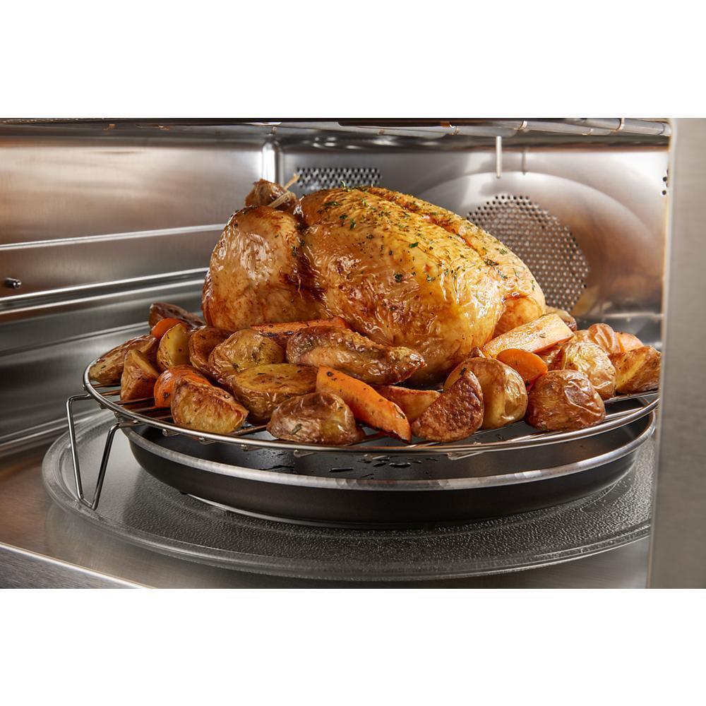 KitchenAid® 30" Combination Microwave Wall Ovens with Air Fry Mode.