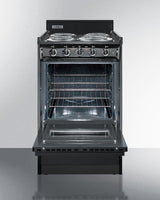 20" Wide Electric Coil Range