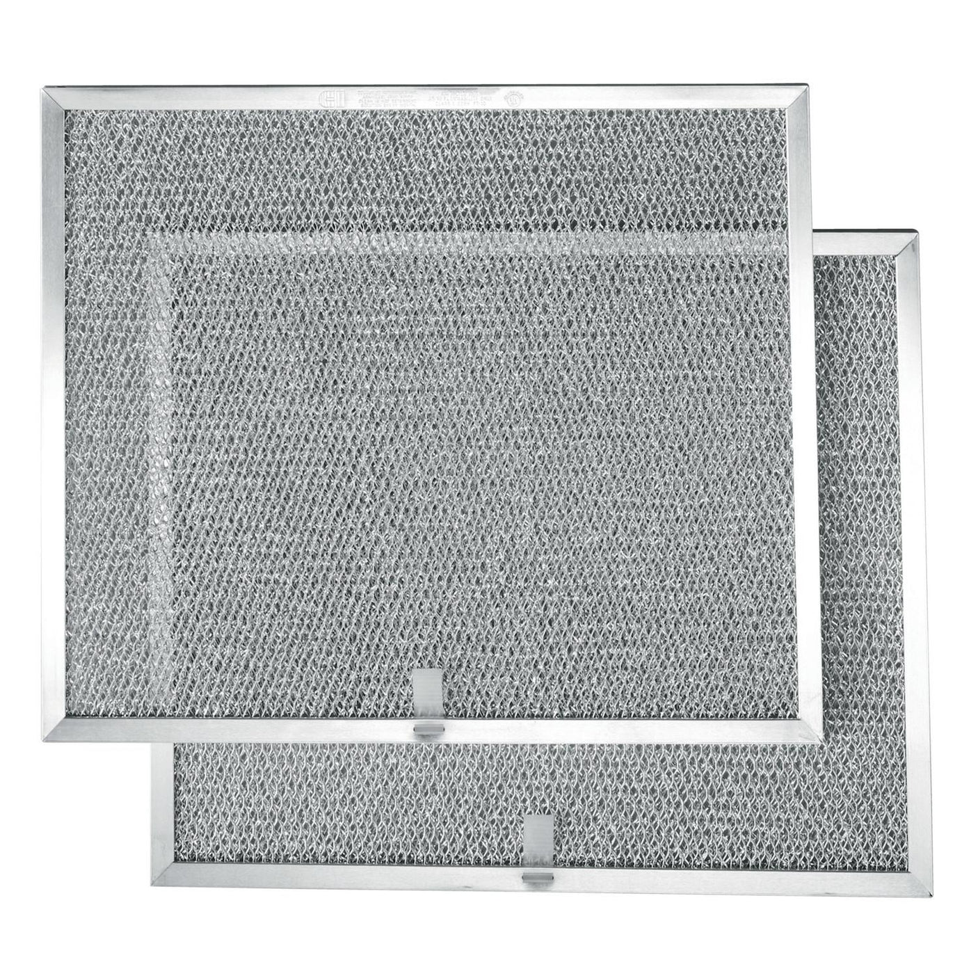 Broan-NuTone® Genuine Replacement Aluminum Filter for Range Hoods, 14-3/8" X 11-7/8", Fits Select Models, 2-Pack