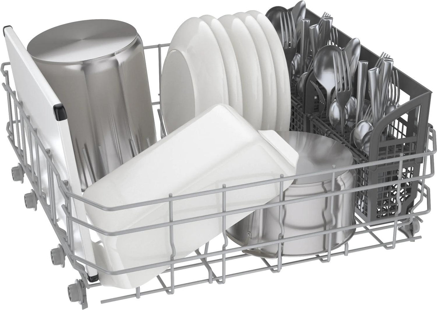 100 Plus Dishwasher 24" White