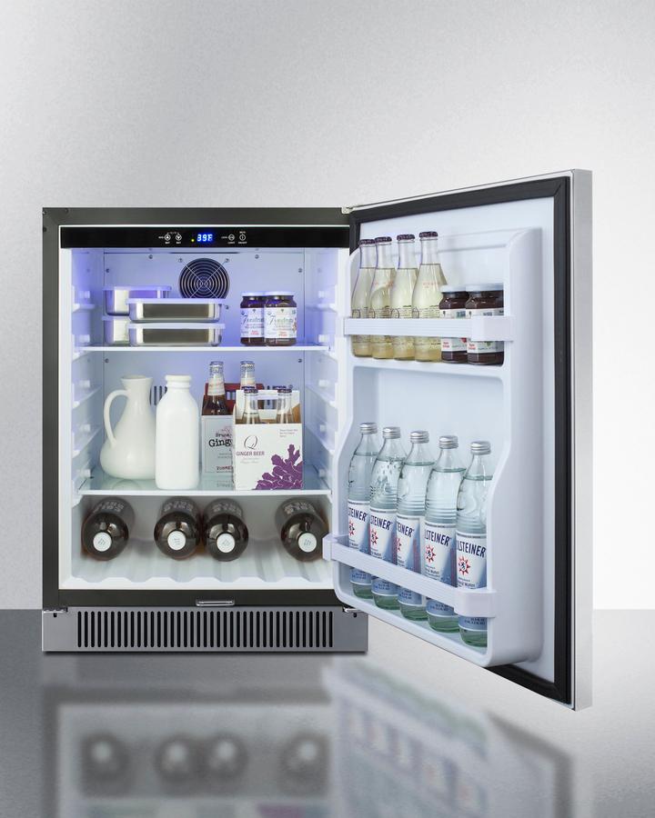 24" Wide Built-in Outdoor All-refrigerator