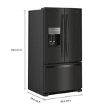 36-Inch Wide French Door Bottom Mount Refrigerator - 25 cu. ft.