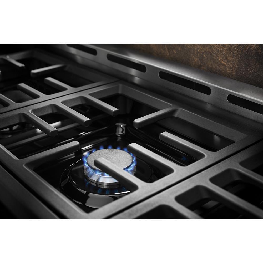 KitchenAid® 48'' Smart Commercial-Style Gas Range with Griddle