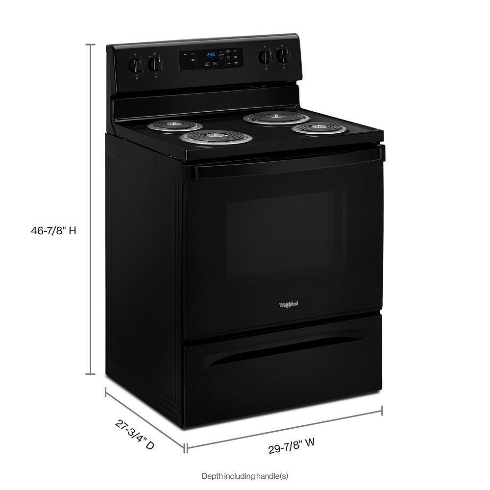 4.8 cu. ft. Electric Range with Keep Warm setting