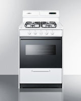 24" Wide Gas Range