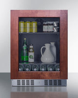 24" Wide Built-in Beverage Center, ADA Compliant (panel Not Included)