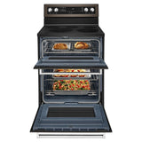 30-Inch 5 Burner Electric Double Oven Convection Range