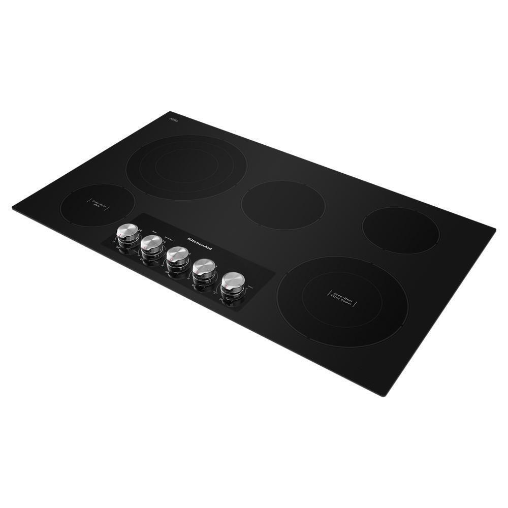 36" Electric Cooktop with 5 Elements and Knob Controls