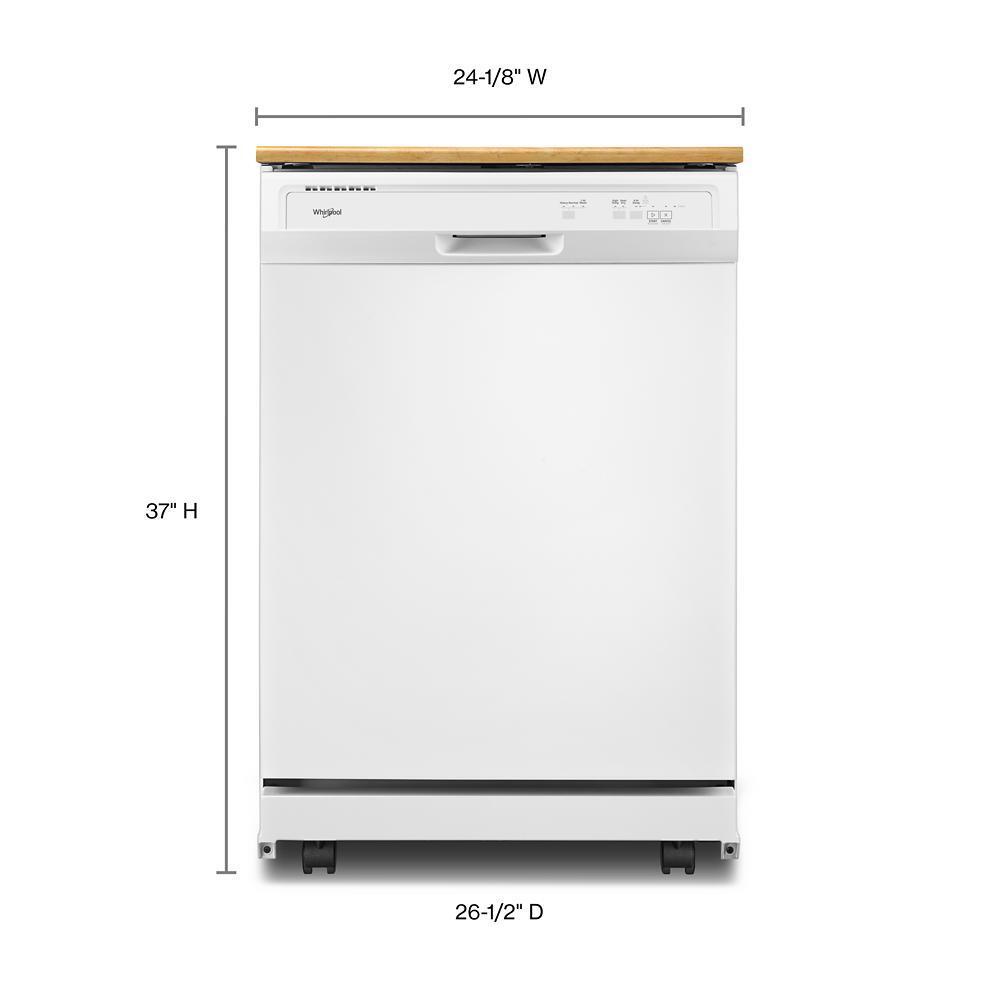 Heavy-Duty Dishwasher with 1-Hour Wash Cycle